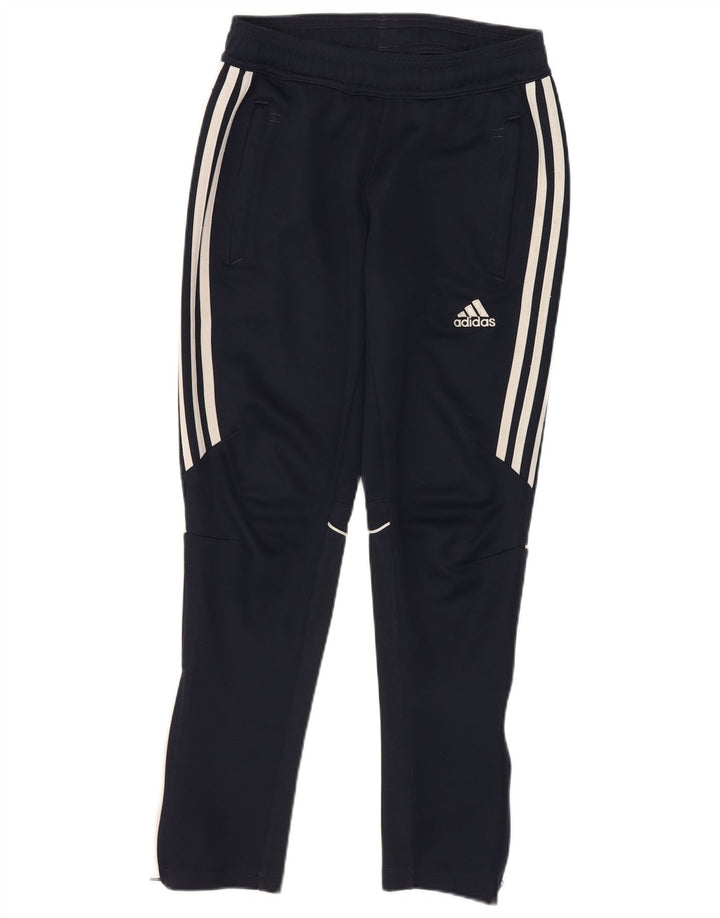 Pantalon de survêtement Adidas garçon 9-10 ans bleu marine polyester