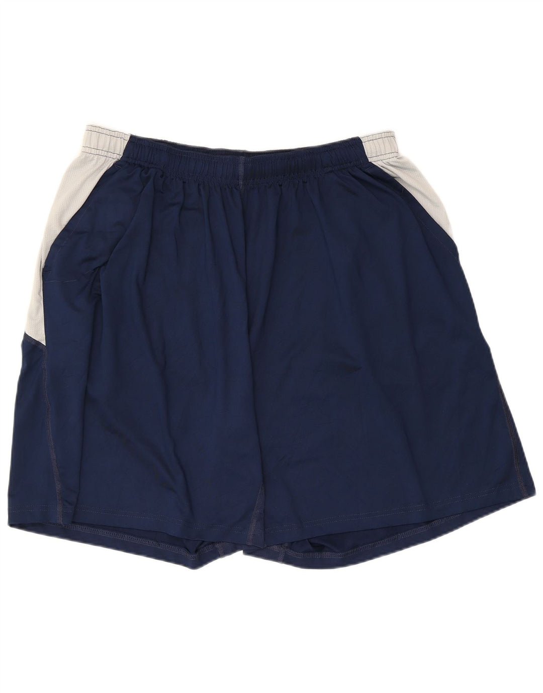 Russell Athletic Short de sport pour homme 2XL Bleu marine Colorblock Polyester