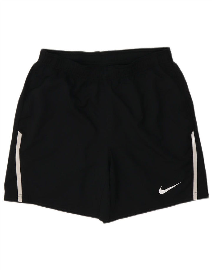 Nike Short de sport Dri Fit pour homme Taille S en polyester color block noir