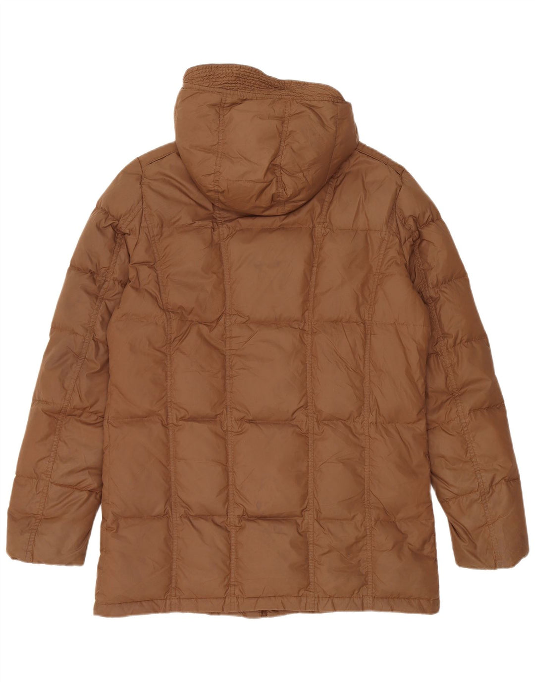 Harmont & Blaine Veste matelassée à capuche pour homme UK 38 Marron moyen