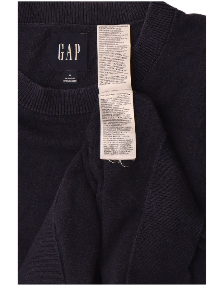 Gap Pull Col Ras Du Cou Homme Bleu Marine Moyen Coton