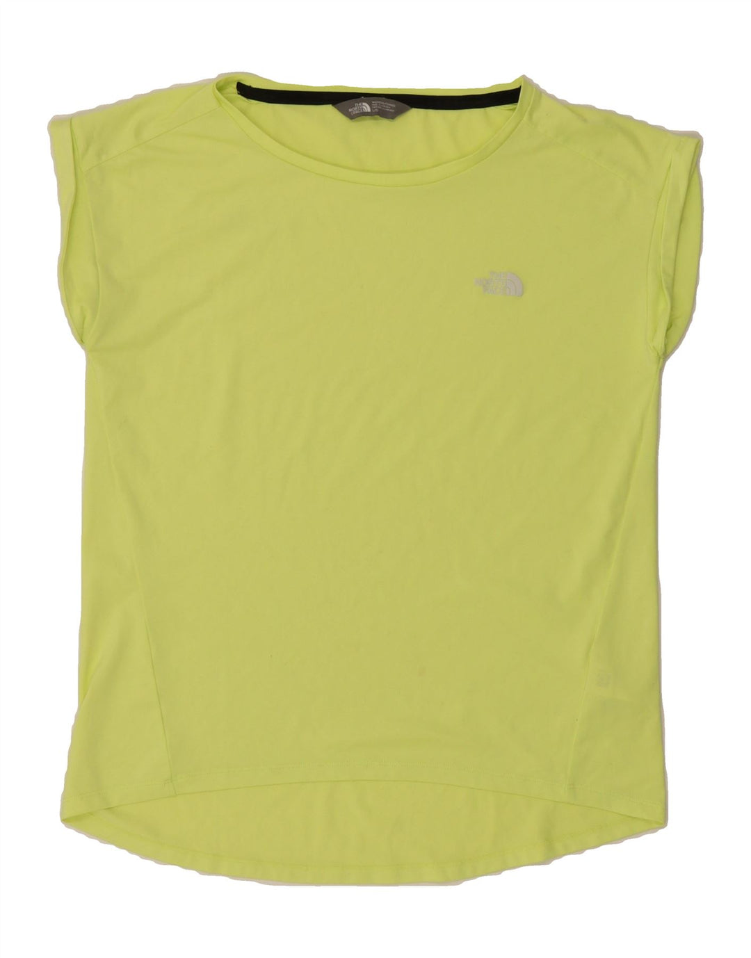 THE NORTH FACE Womens T-Shirt Top UK 16 Large Green Polyester Vintage The North Face and Second-Hand The North Face from Messina Hembry 