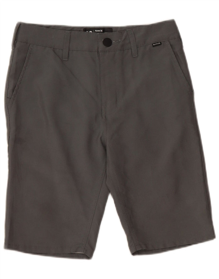 HURLEY Short Chino Dri Fit Garçon 11-12 ans W26 Gris Polyester