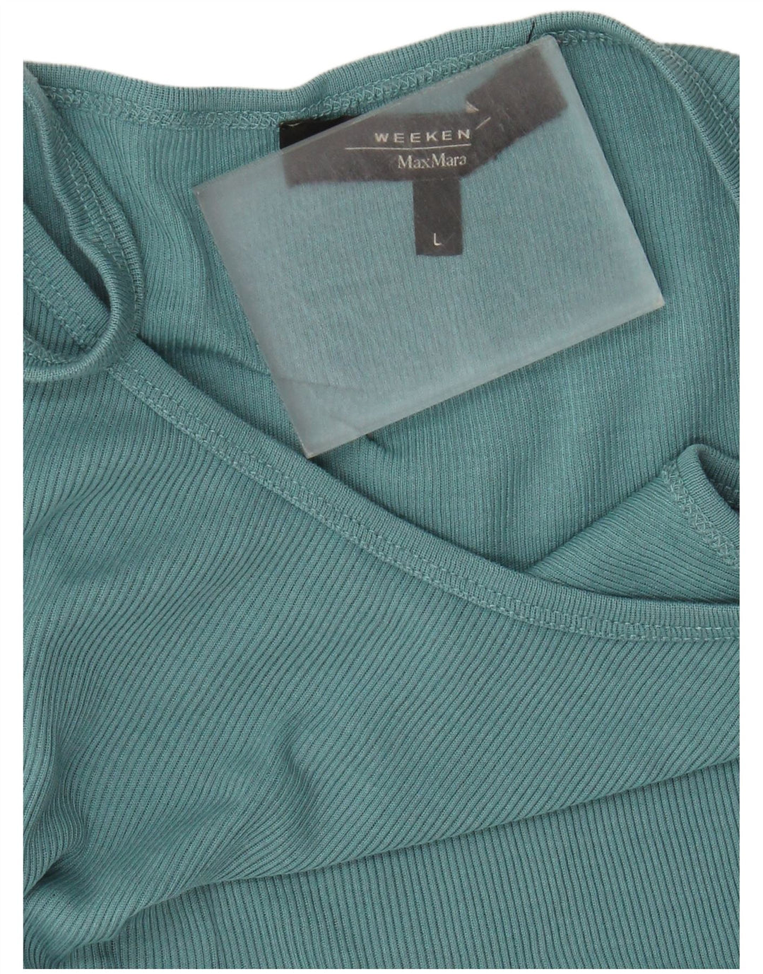 Max Mara Haut caraco court week-end pour femme UK 14 Large Bleu