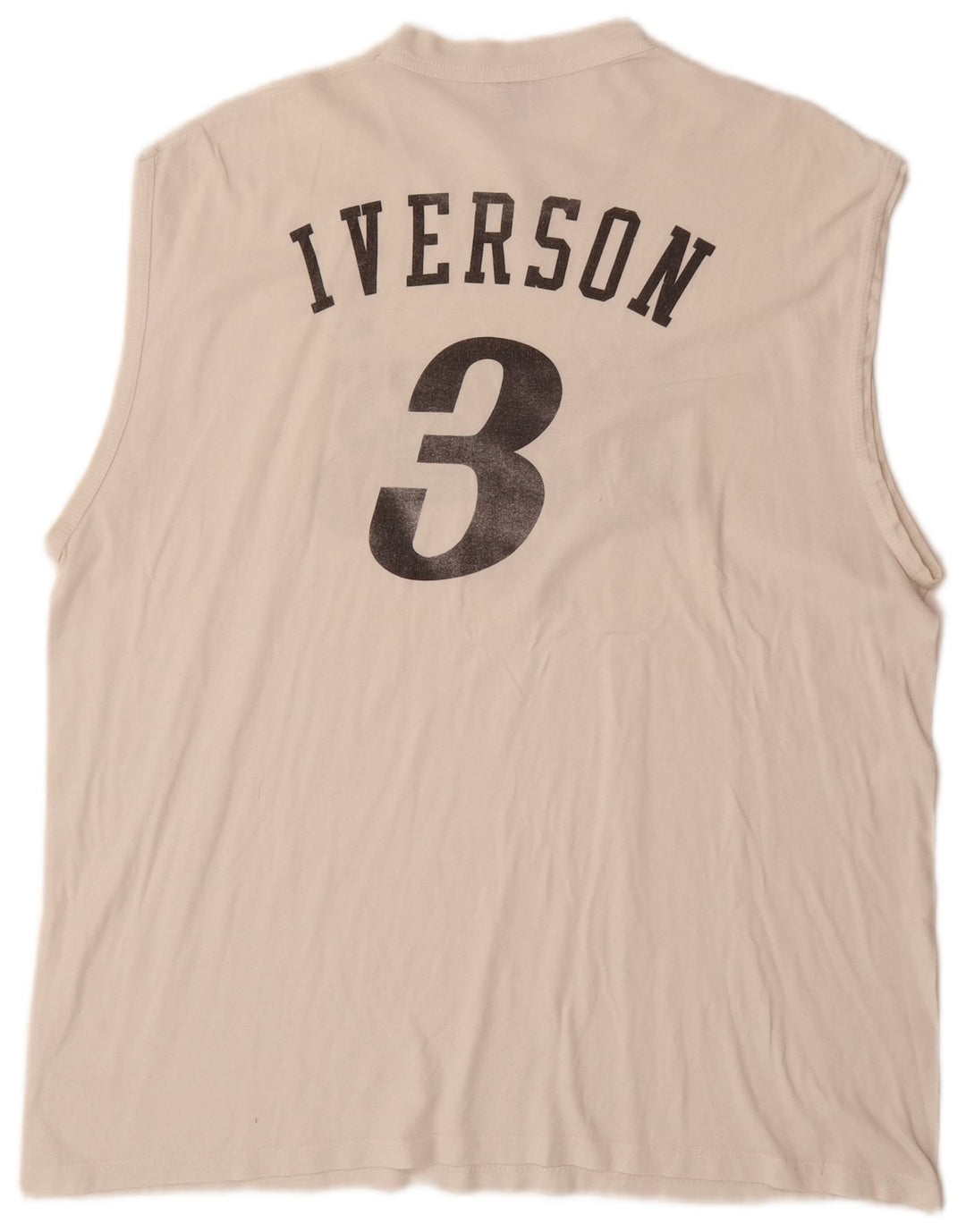 CHAMPION Débardeur Allen Iverson Philadelphia Graphic Homme Blanc 2XL