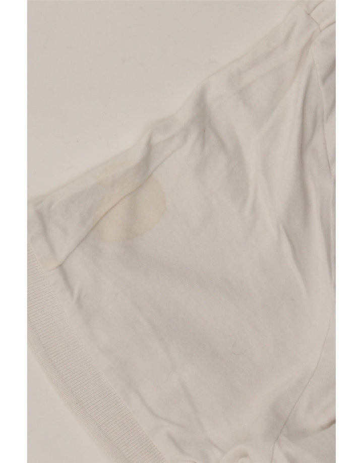 French Connection Polo Homme XL Blanc Coton