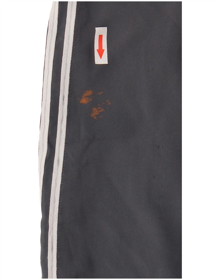 Adidas Pantalon capri droit pour femme UK 16 Large Bleu marine Polyester