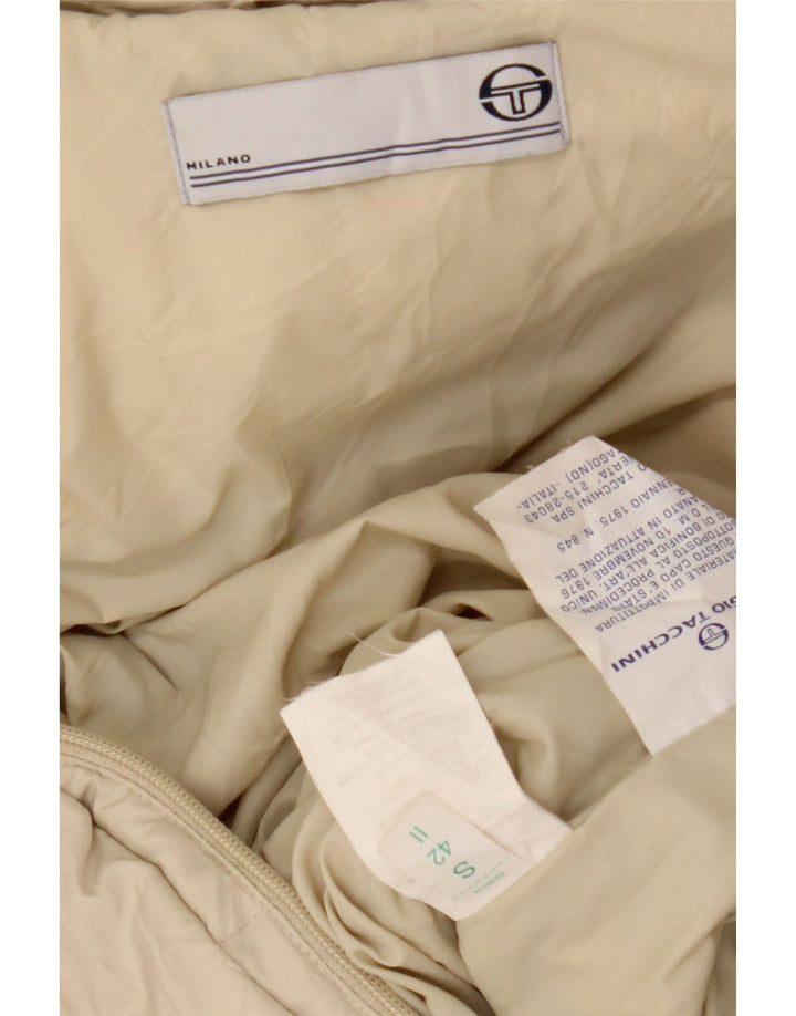 SERGIO TACCHINI Veste matelassée à capuche pour femme IT 42 Beige moyen Polyester