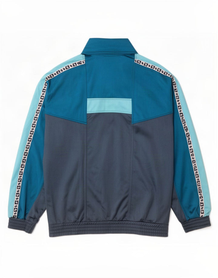 Lotto Veste de Survêtement Graphique Homme Bleu Moyen Polyester Colorblock