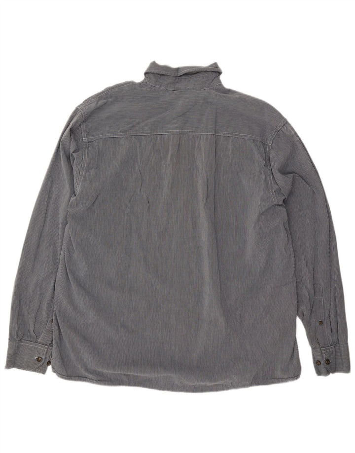 Wrangler Chemise Homme XL Bleu Rayure Coton