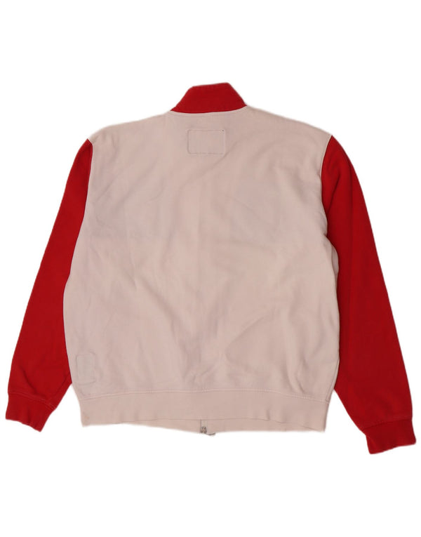 U.S. Polo Assn. Veste de survêtement pour homme 4XL en coton color block blanc