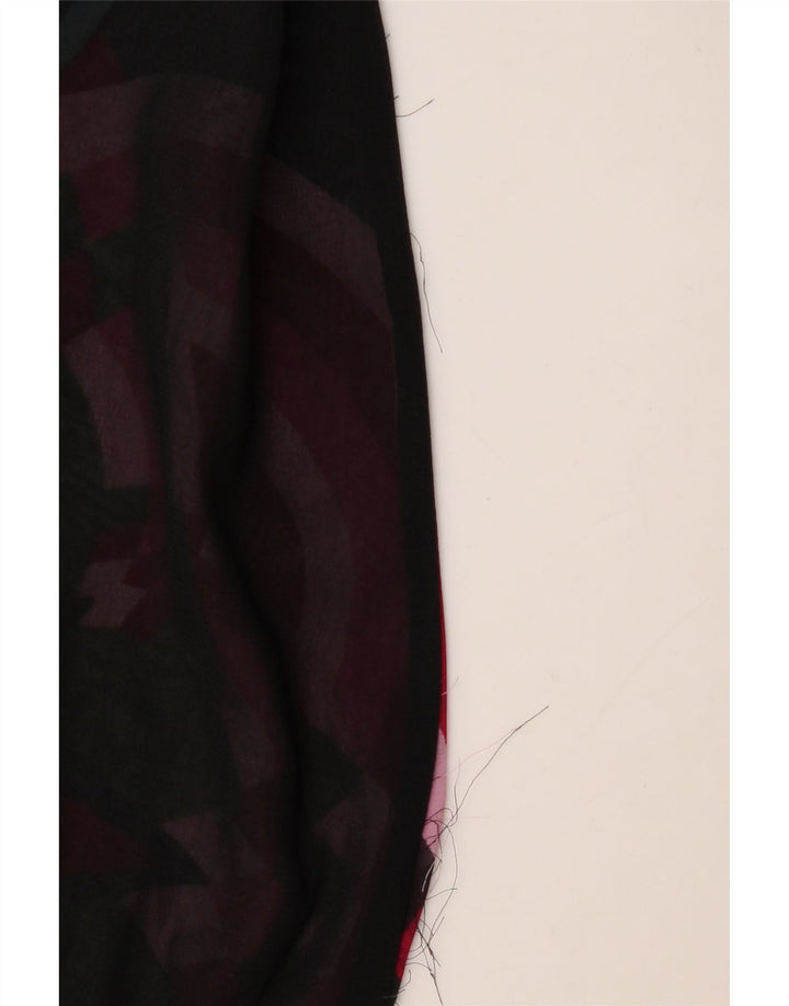 DESIGUAL Chemisier à manches longues pour femme UK 18 XL Noir Géométrique Polyester