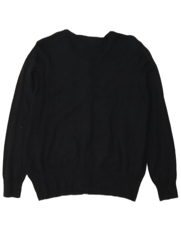 Marks & Spencer Pull Cardigan Femme UK 16 Large Viscose Noir