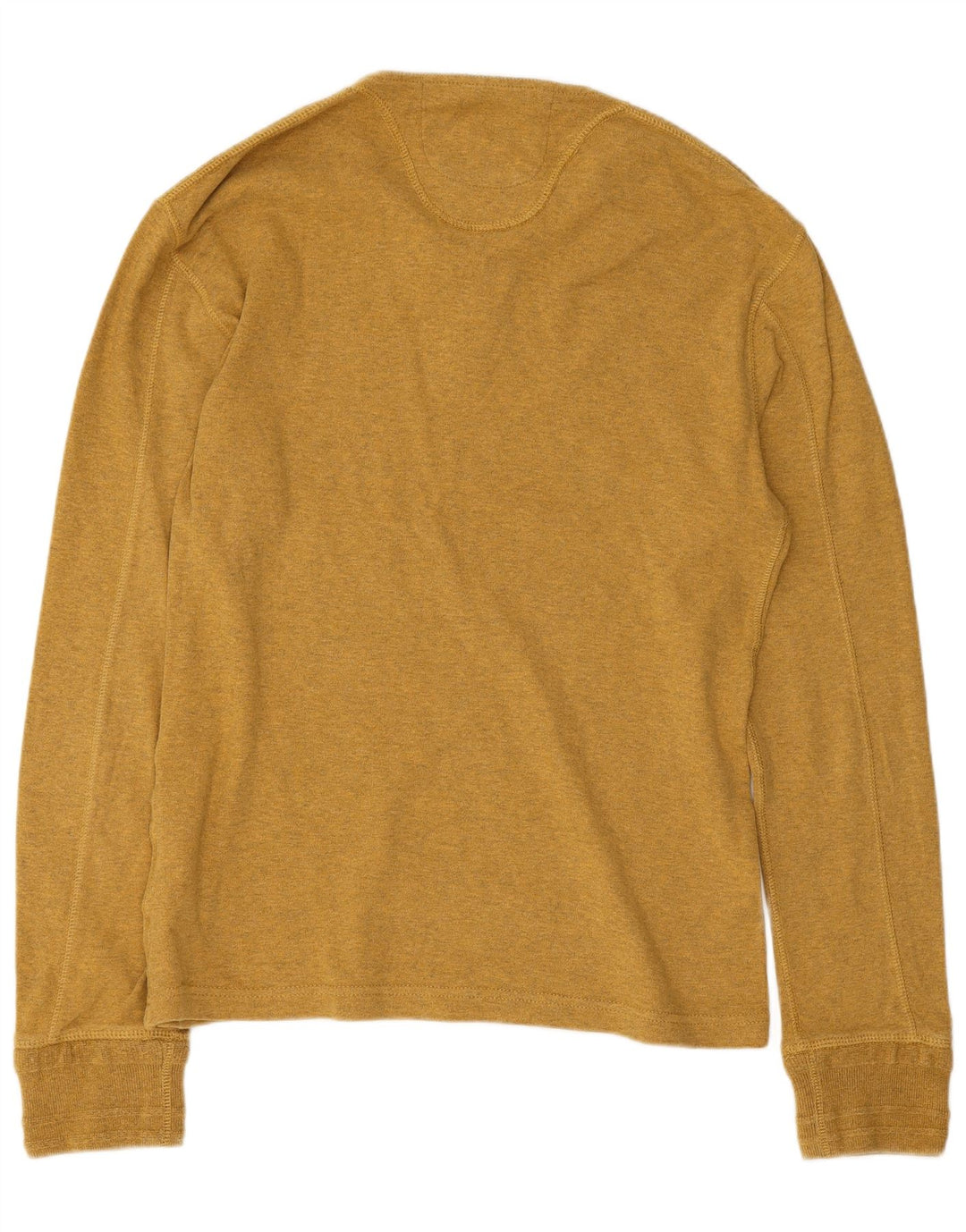 Superdry Haut à manches longues en coton jaune pour homme