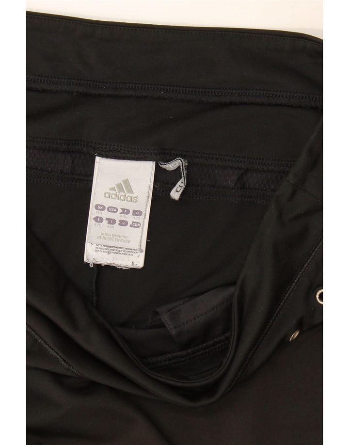Adidas Pantalon de survêtement Climacool pour femme UK 16 Large Noir Polyester