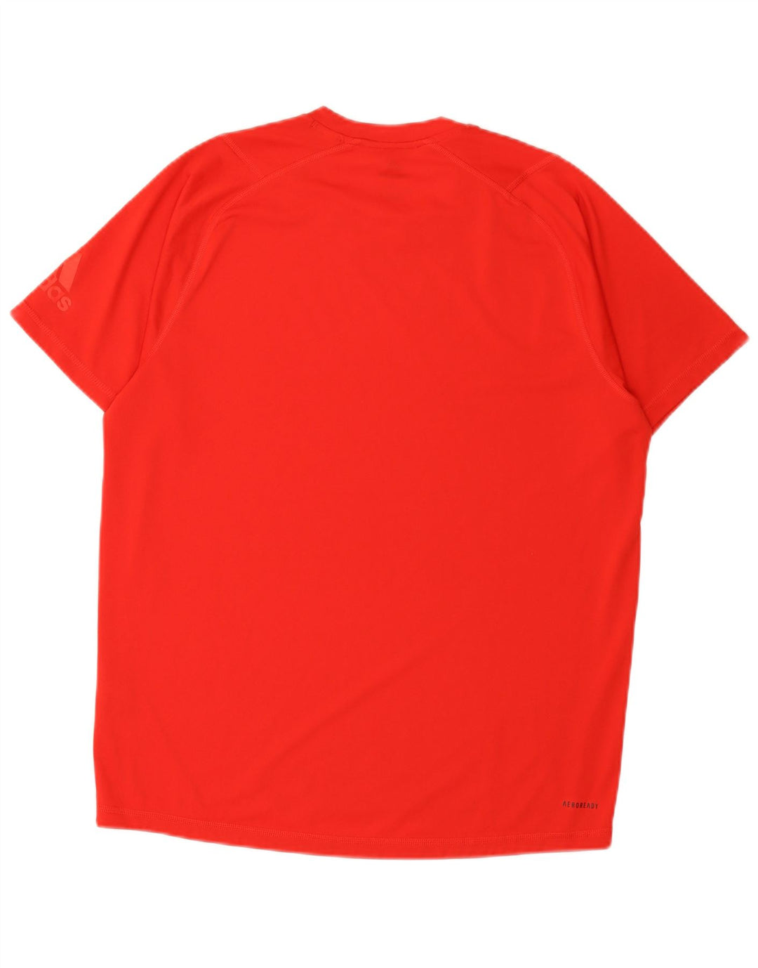 Adidas Mens Aeroready Graphic T-Shirt Top Large Rouge Polyester