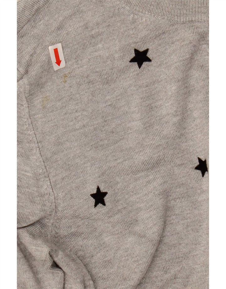 Marks & Spencer Pull cardigan court pour femme UK 10 Small Gris