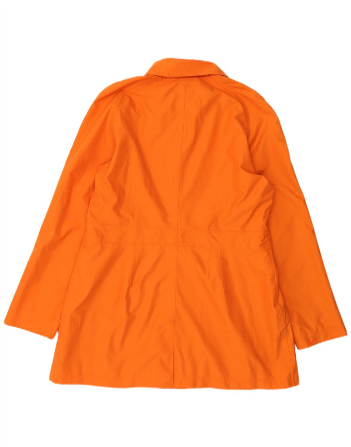 Lands End Veste blazer à 6 boutons pour femme UK 16 Large Orange Polyester