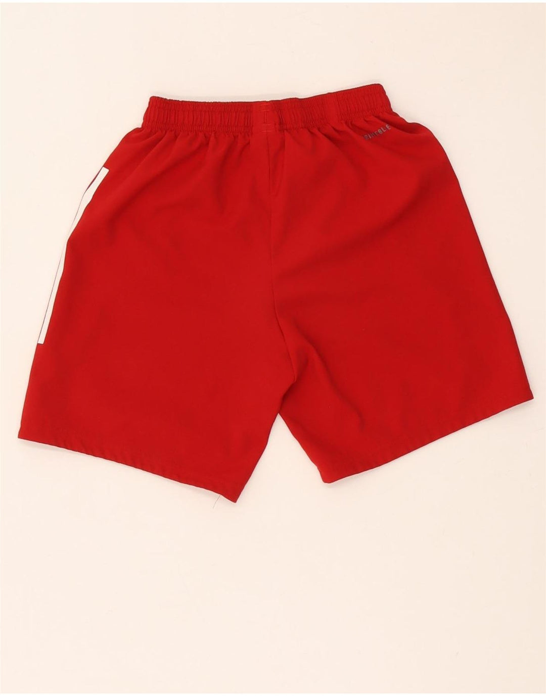 Adidas Short de Sport Garçon 11-12 Ans Rouge Polyester