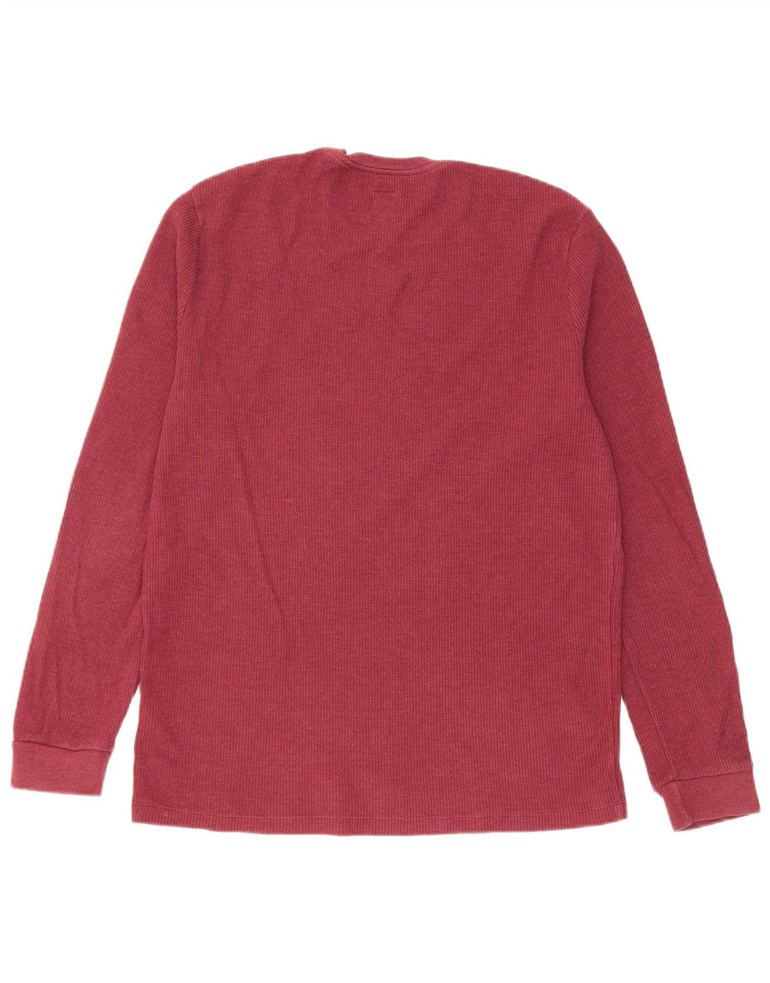 Jack Wills Haut à manches longues pour homme en coton bordeaux moyen
