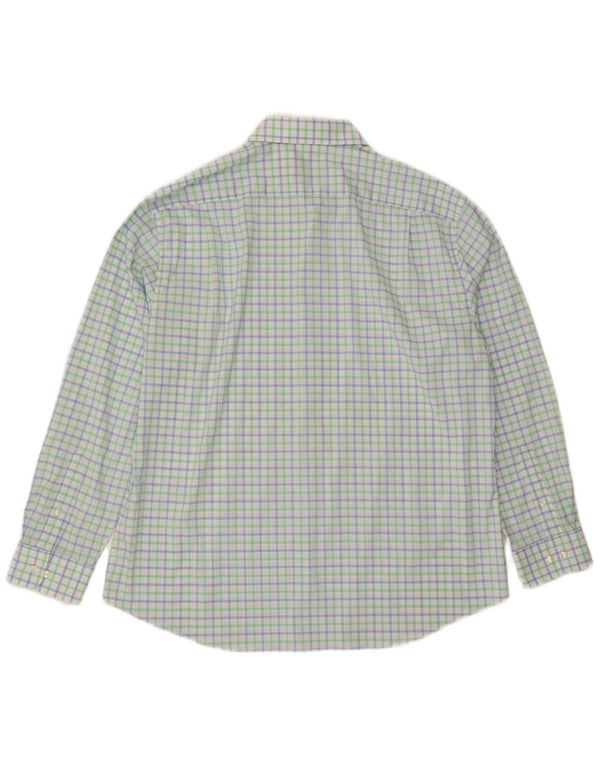 Tommy Hilfiger Chemise athlétique pour homme Taille 18 2XL Vichy multicolore
