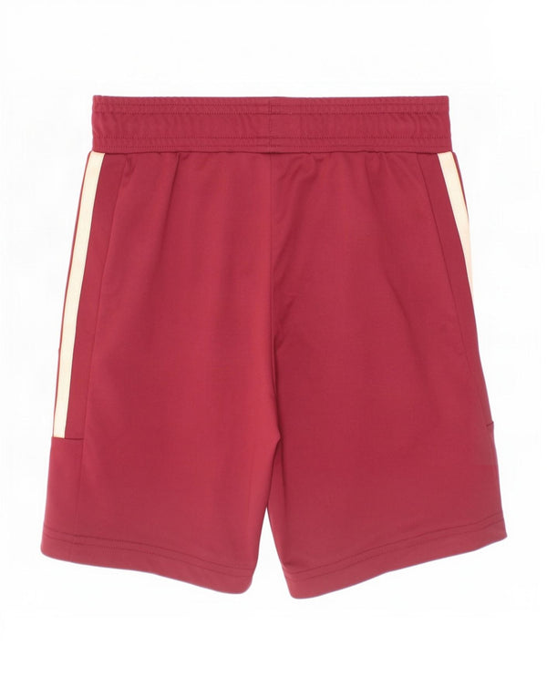 Adidas Short de Sport Marvel Fille 6-7 Ans Bordeaux Polyester