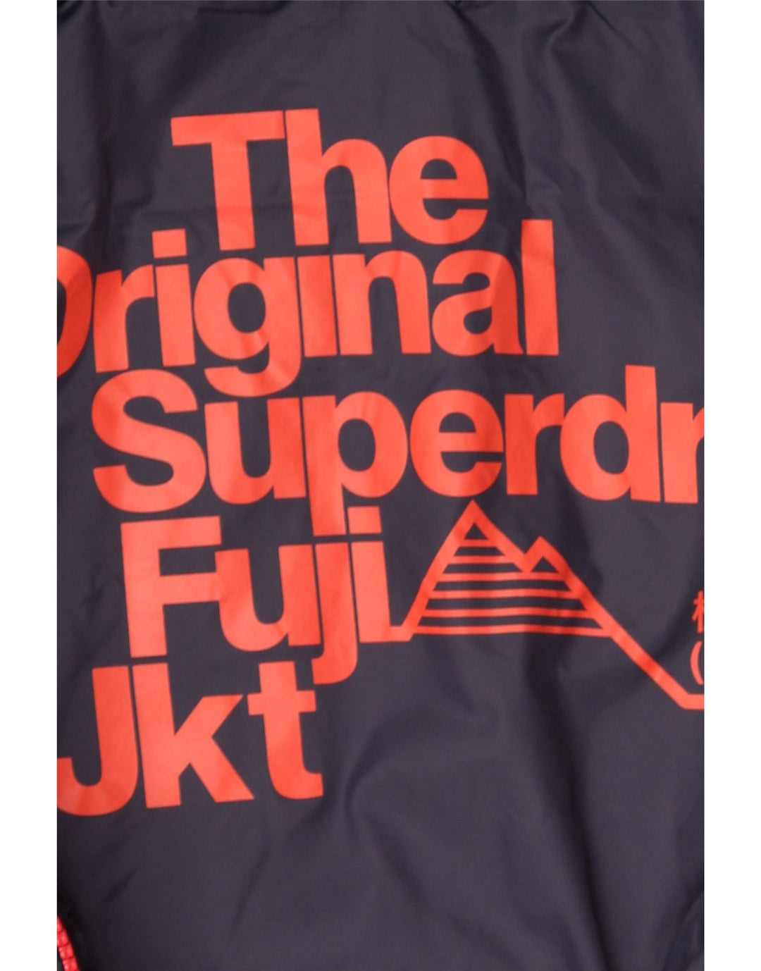 Superdry Veste matelassée à capuche pour femme UK 10 Small Bleu marine Nylon