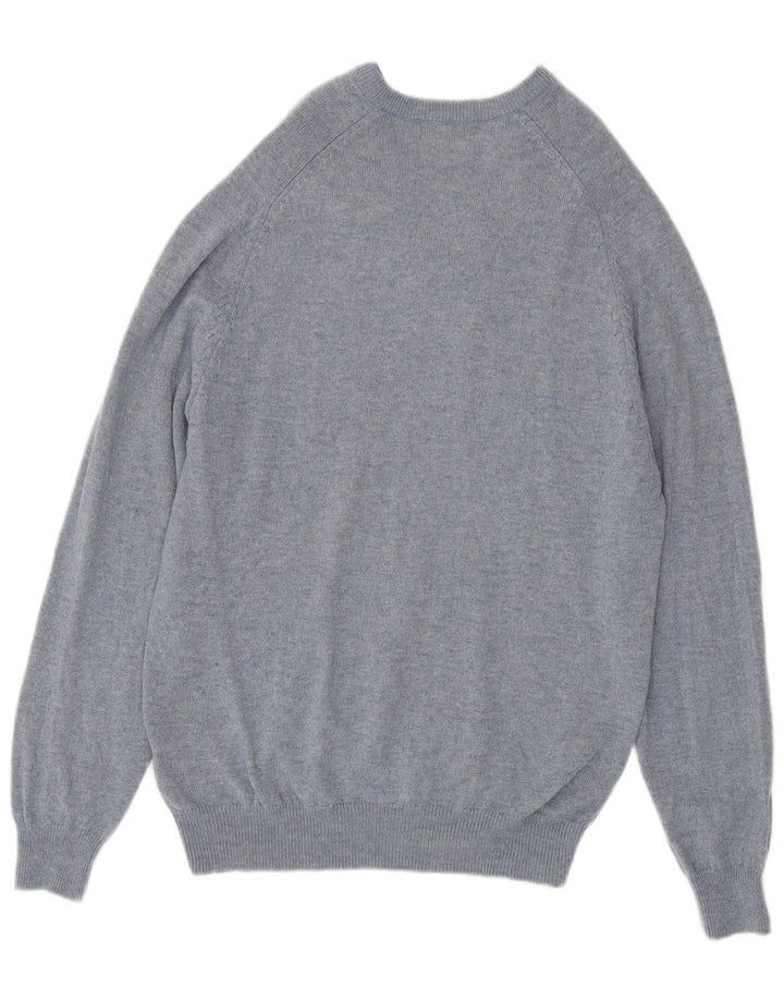 Marks & Spencer Pull Blue Harbor Col V Homme Bleu Moyen