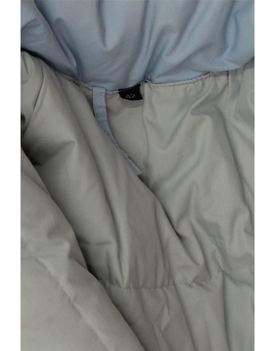 manteau rembourré surdimensionné femme vintage EU 42 Grand Bleu