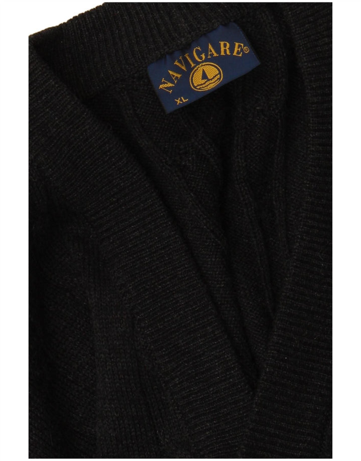 Navigare Pull Cardigan Homme XL Gris