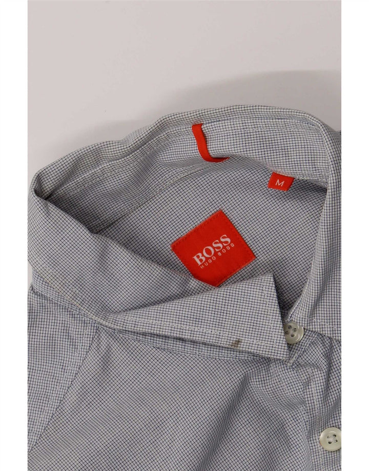 Hugo Boss Chemise Homme Bleu Moyen Vichy