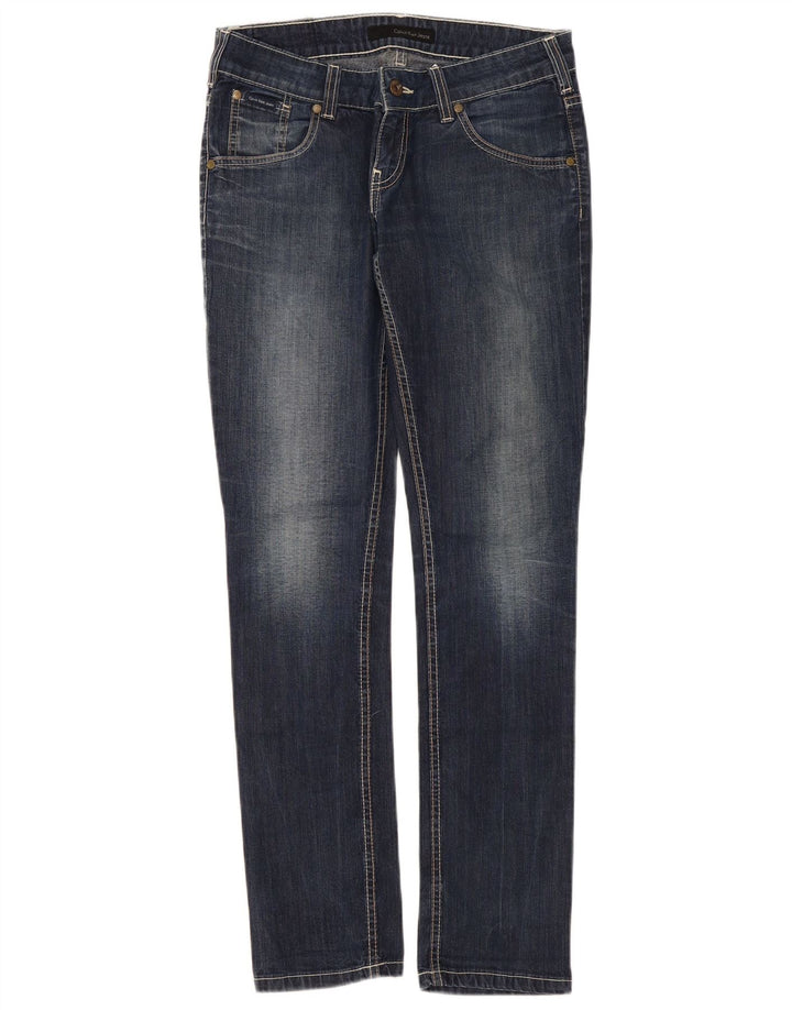 Calvin Klein Jean Slim Femme W29 L32 Bleu Coton