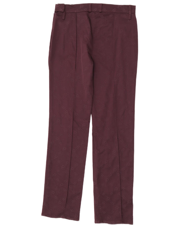 Roccobarocco Pantalon décontracté à motif abstrait pour femme IT 44 Medium W30 L30 B