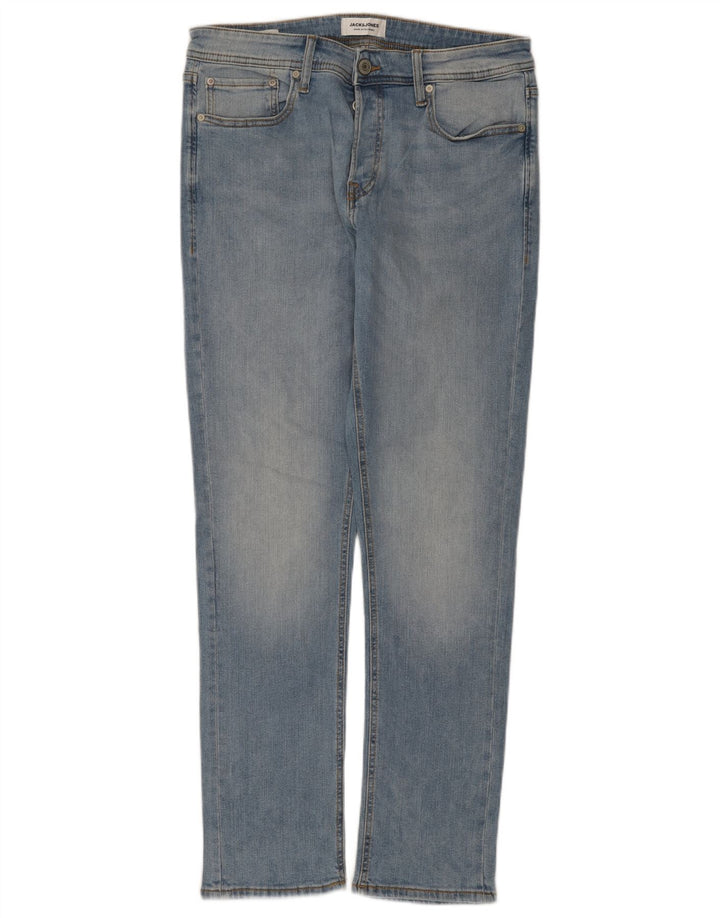 Jack & Jones Jean Slim Homme W32 L32 Bleu Coton