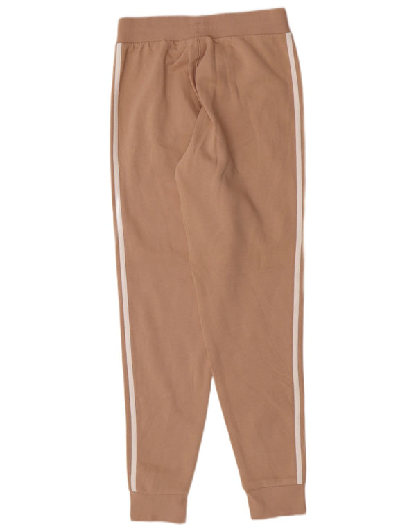 Adidas Pantalon de survêtement pour femme Joggers UK 8 Small Beige Cotton