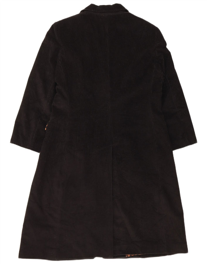 Dolce & Gabbana Manteau en velours côtelé pour femme IT 44 en coton noir moyen classique