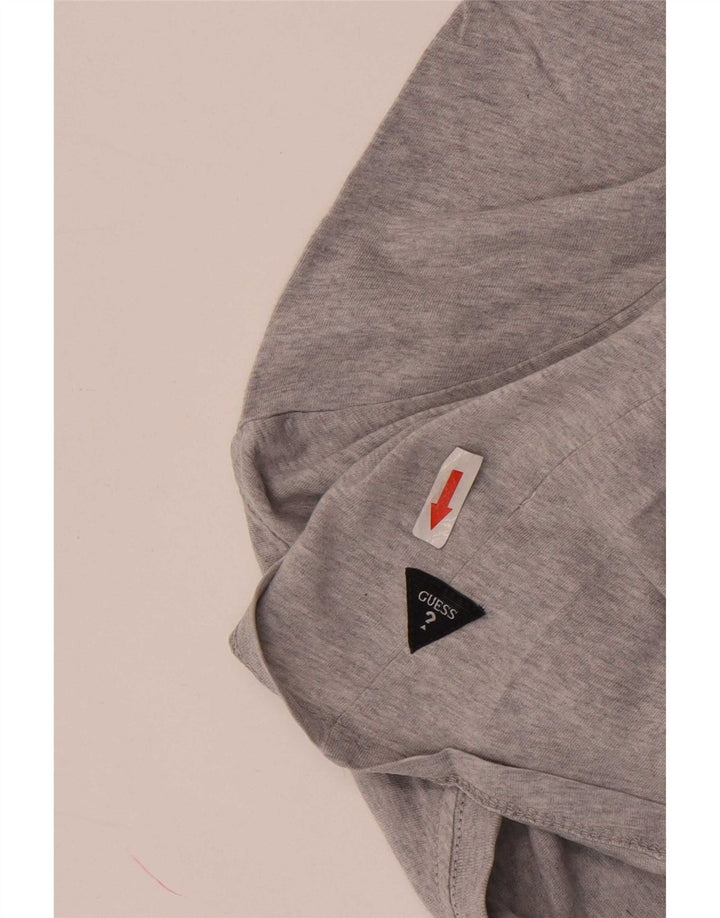 Guess T-Shirt Graphique Homme Petit Gris