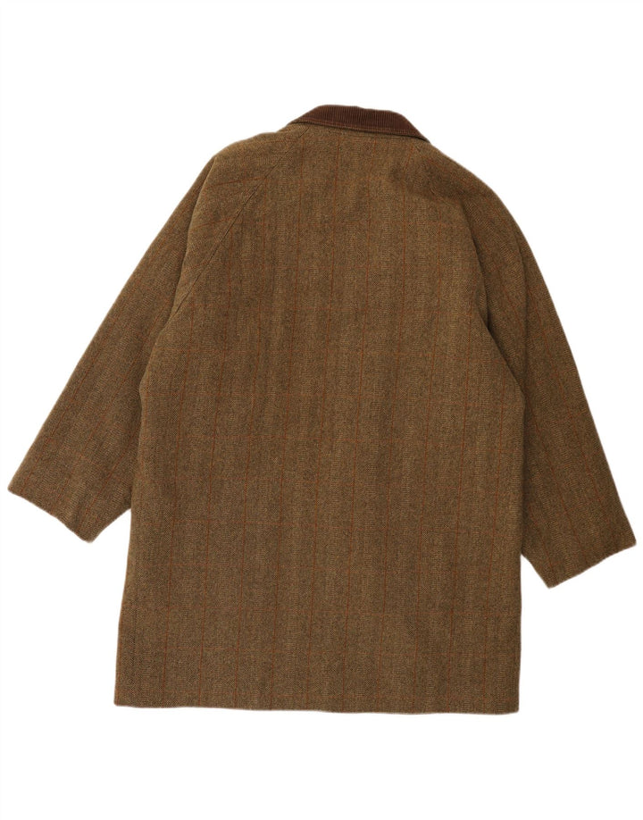 HUSKY Pardessus Homme IT 48 Chevrons Marron Moyen