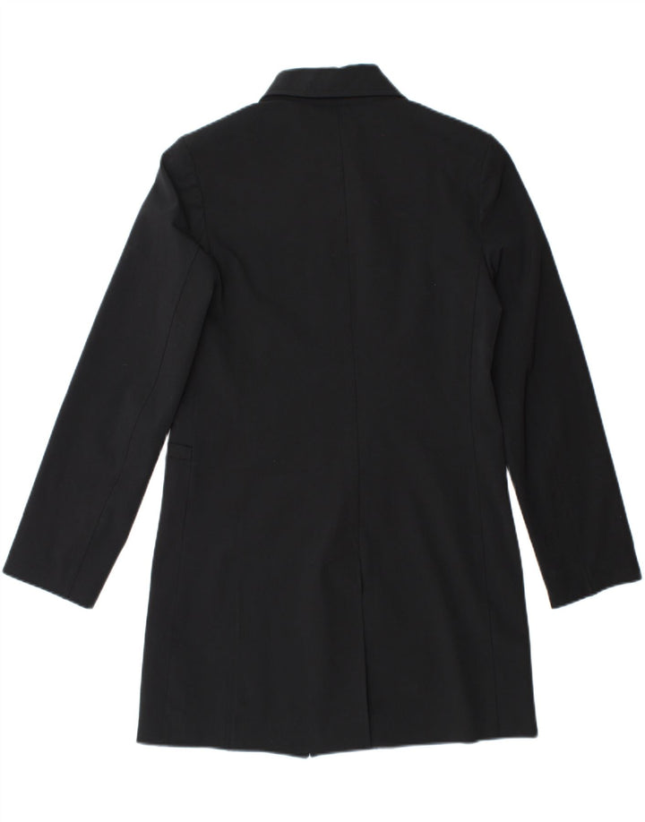 PINKO Pardessus Femme UK 8 Small Noir Polyester