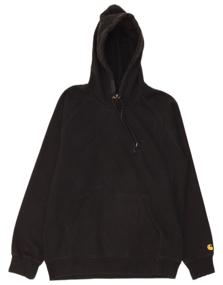 Carhartt Pull à capuche pour homme en coton noir moyen