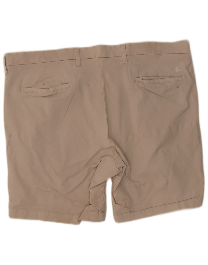 DOCKERS Short Chino Homme W44 2XL Beige Coton