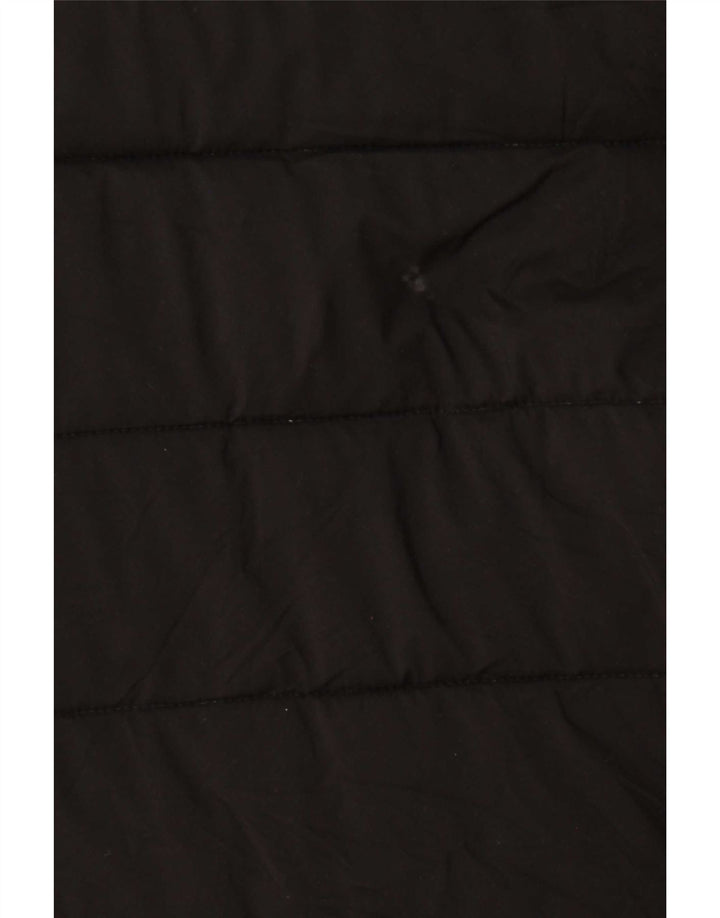 Nautica Manteau rembourré pour femme UK 14 Large Noir Polyester
