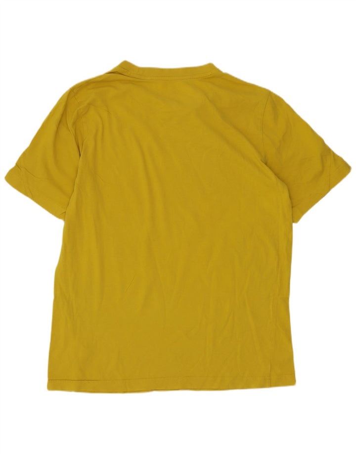 Puma T-Shirt Graphique Homme Petit Jaune Coton