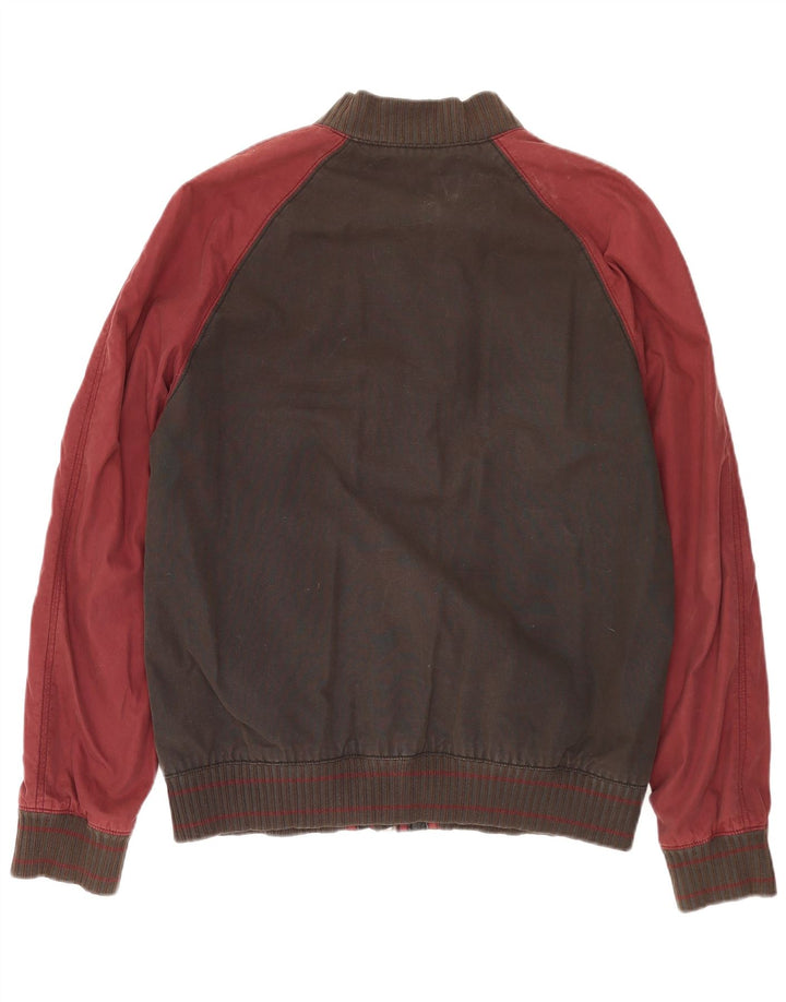 LEVI'S Veste Bomber Homme UK 40 Large Marron Colorblock Coton