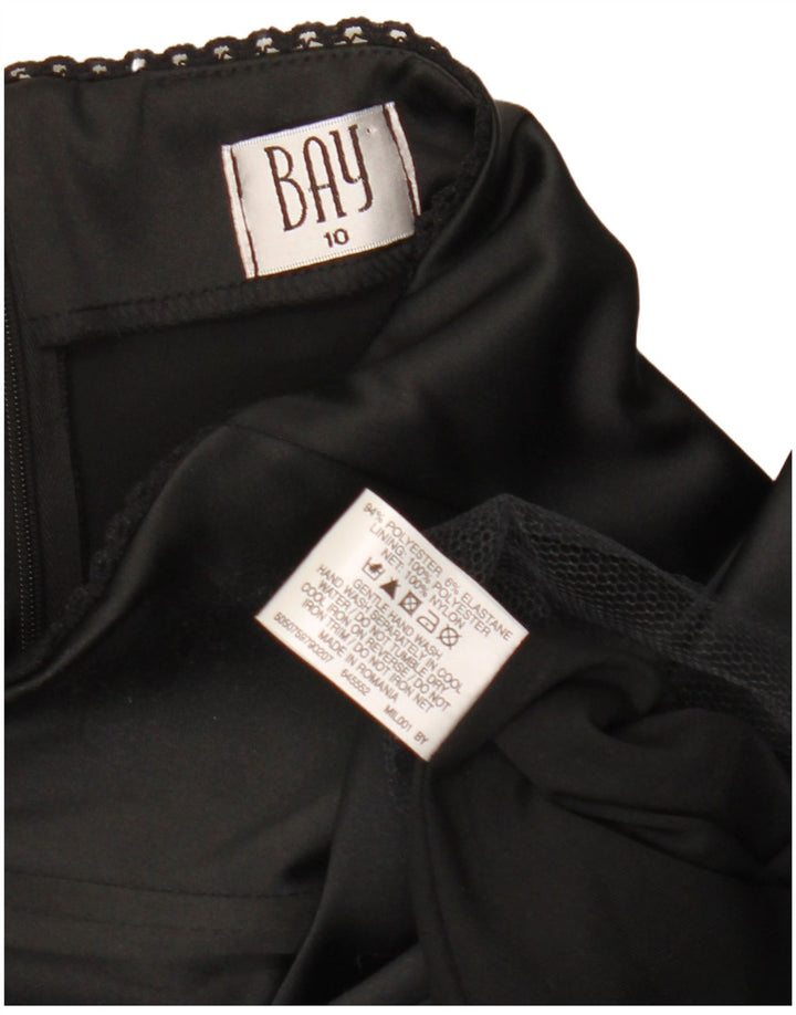 Bay Robe bustier pour femme UK 10 Petit Noir Polyester