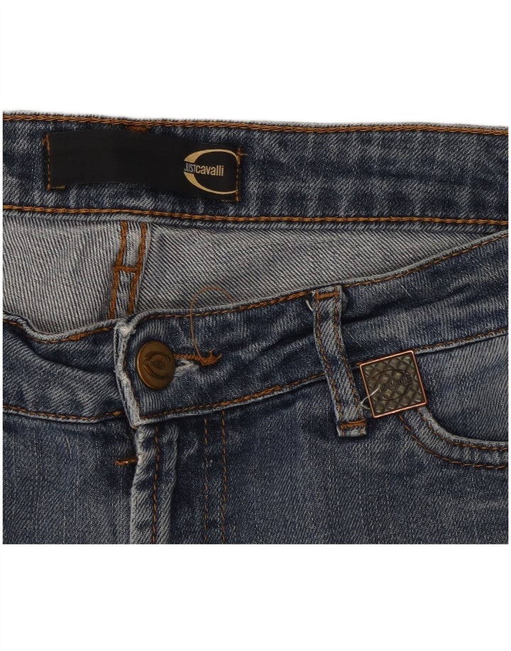 Just Cavalli Jean Slim Femme W32 L35 Bleu