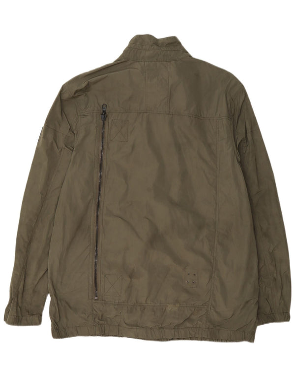 Dkny Veste Bomber Homme UK 44 2XL Kaki