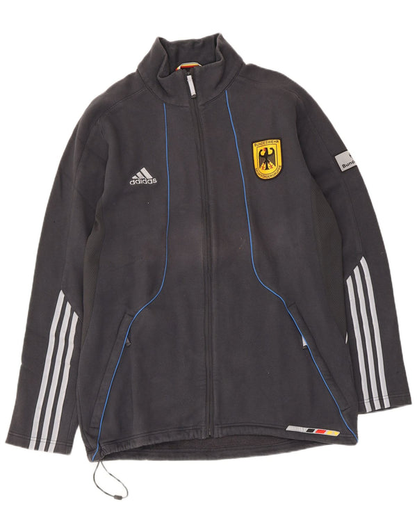 Adidas Veste de survêtement pour homme UK 42/44 Large Gris Coton