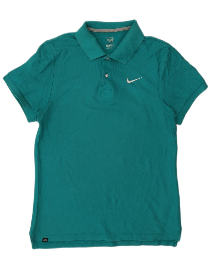 Nike Polo Homme Petit Turquoise Coton