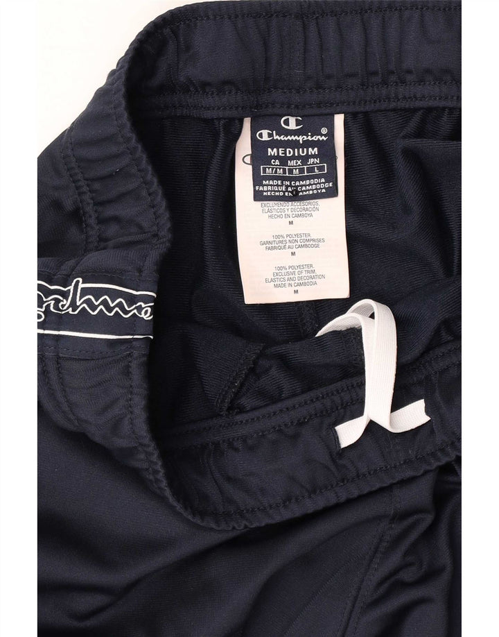 Champion Pantalon de survêtement graphique pour homme Bleu marine moyen Polyester